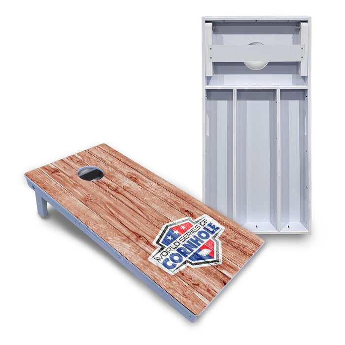 World Series of Cornhole Board Official All-Weather - WSOC Wood Plank