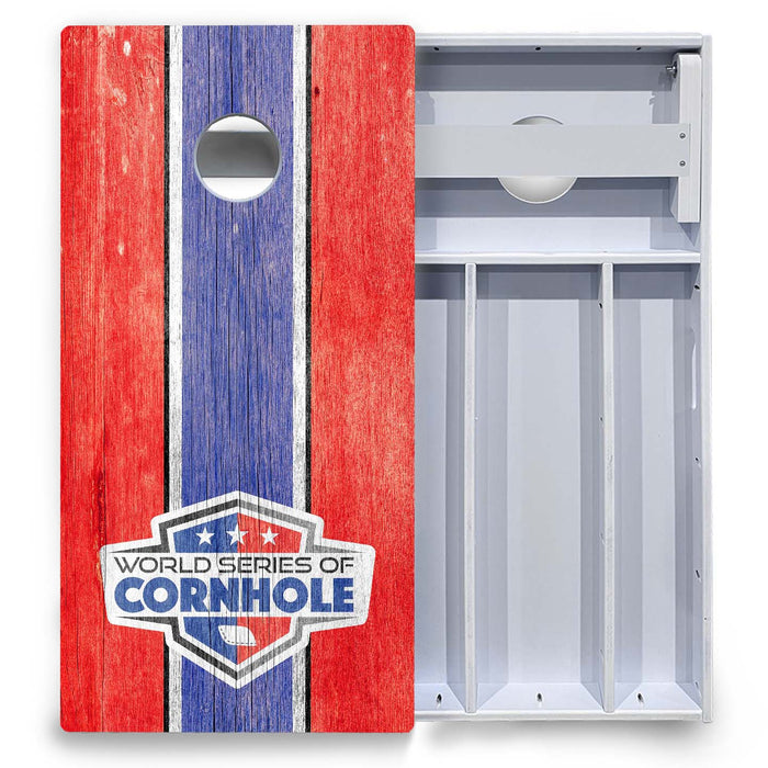 World Series of Cornhole Board Official All-Weather - WSOC Red
