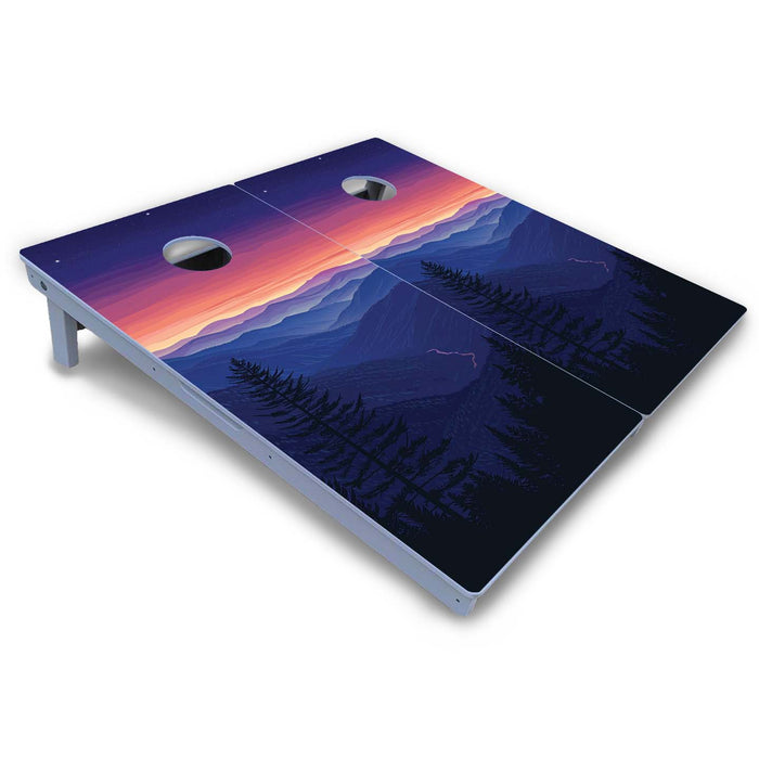 World Series of Cornhole Board Official All-Weather - Great Smoky Mountains National Park at Night