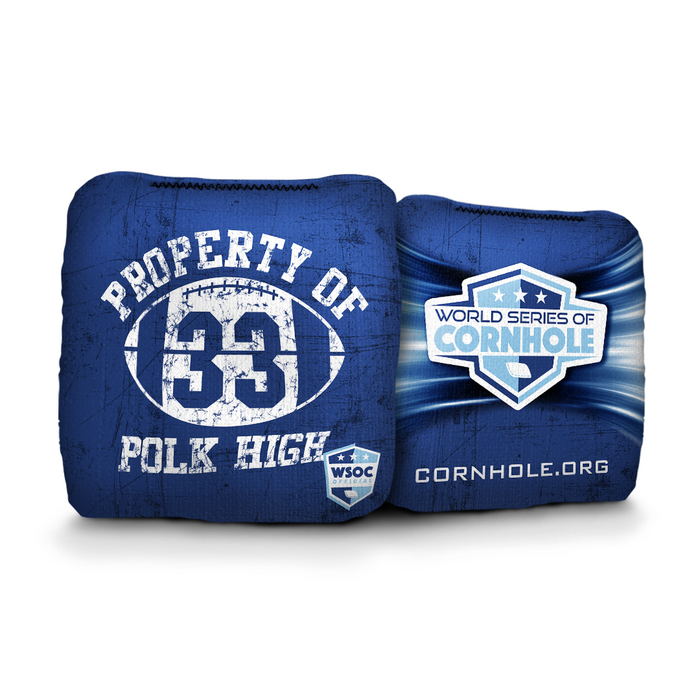 Polk High - 6 Inch WSOC Official Pro Cornhole Bags