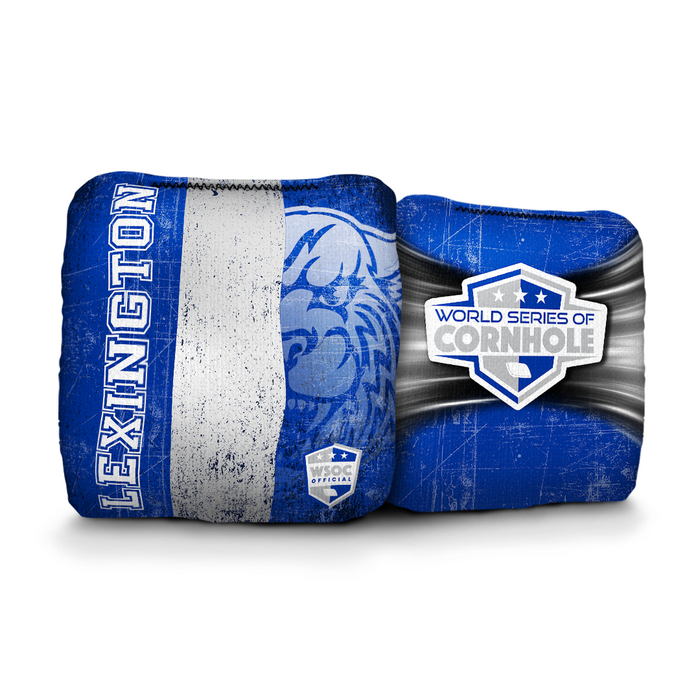 Kentucky Wildcats Lexington - 6 Inch WSOC Official Pro Cornhole Bags