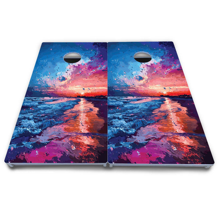 World Series of Cornhole Board Official All-Weather - Gulf Shores National Park at Night