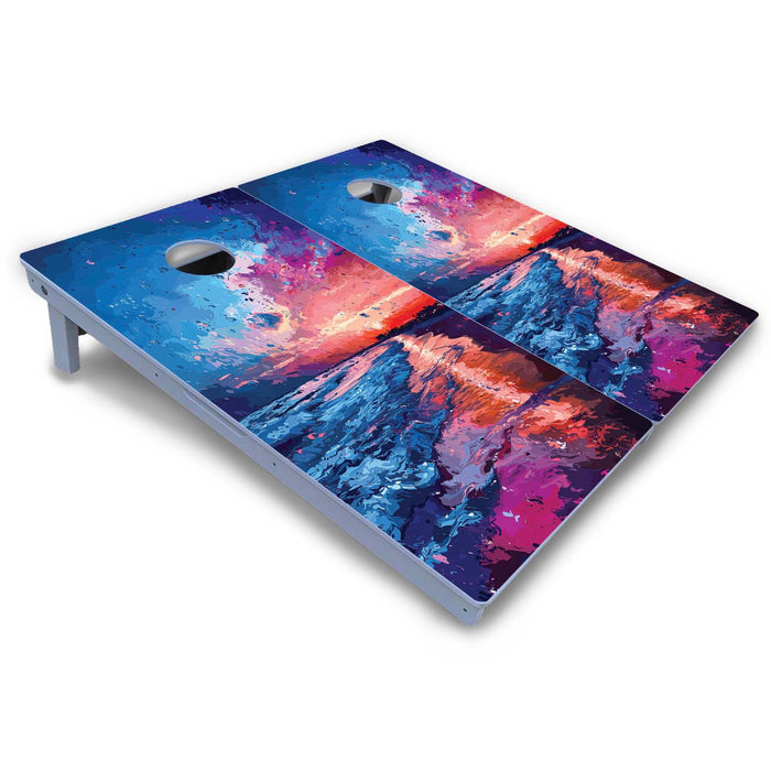 World Series of Cornhole Board Official All-Weather - Gulf Shores National Park at Night
