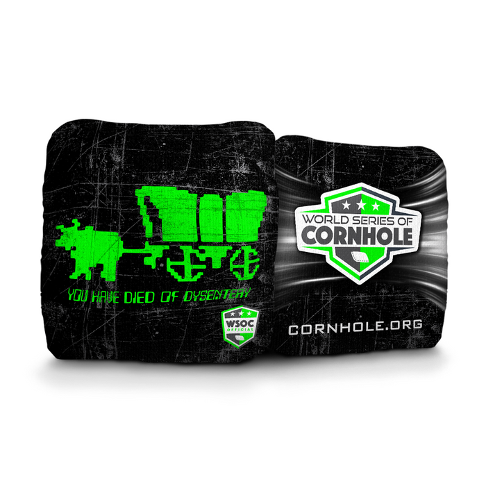 Oregon Trail Cornhole Bags - 6 Inch WSOC Official Pro Cornhole Bags