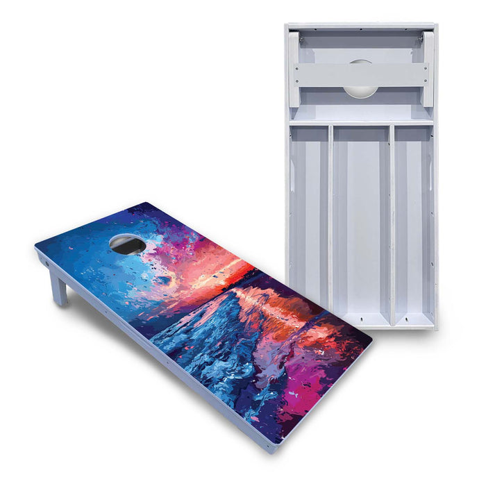 World Series of Cornhole Board Official All-Weather - Gulf Shores National Park at Night