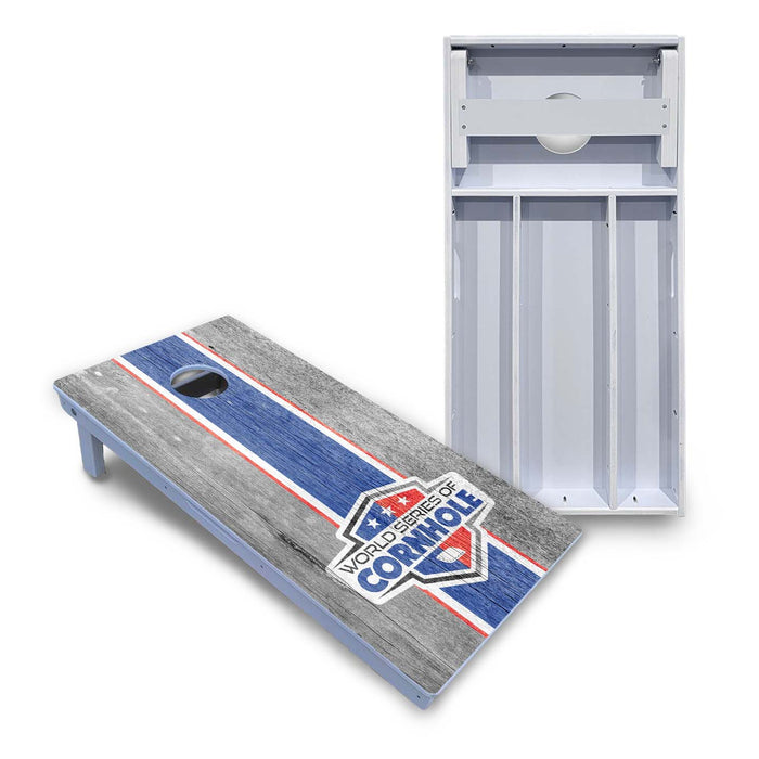 World Series of Cornhole Board Official All-Weather - WSOC Grey
