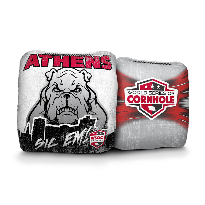 Georgia Bulldogs Athens - 6 Inch WSOC Official Pro Cornhole Bags