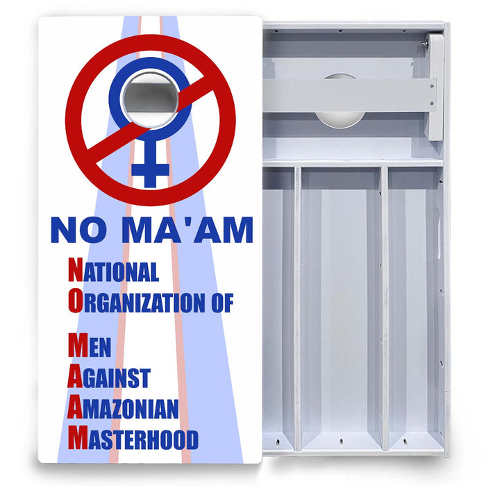World Series of Cornhole Board Official All-Weather - NO MAAM