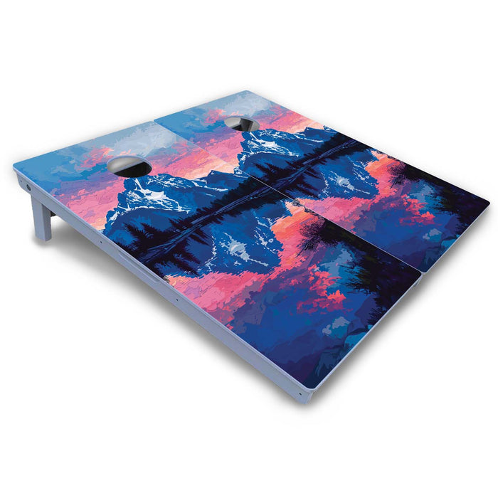 World Series of Cornhole Board Official All-Weather - Grand Teton National Park at Night
