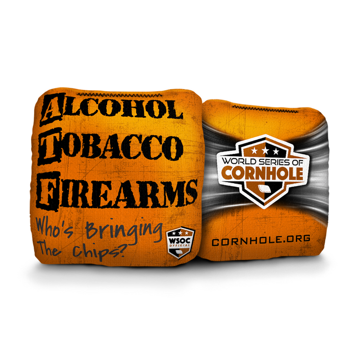 ATF Who's Bringing the Chips - 6 Inch WSOC Official Pro Cornhole Bags