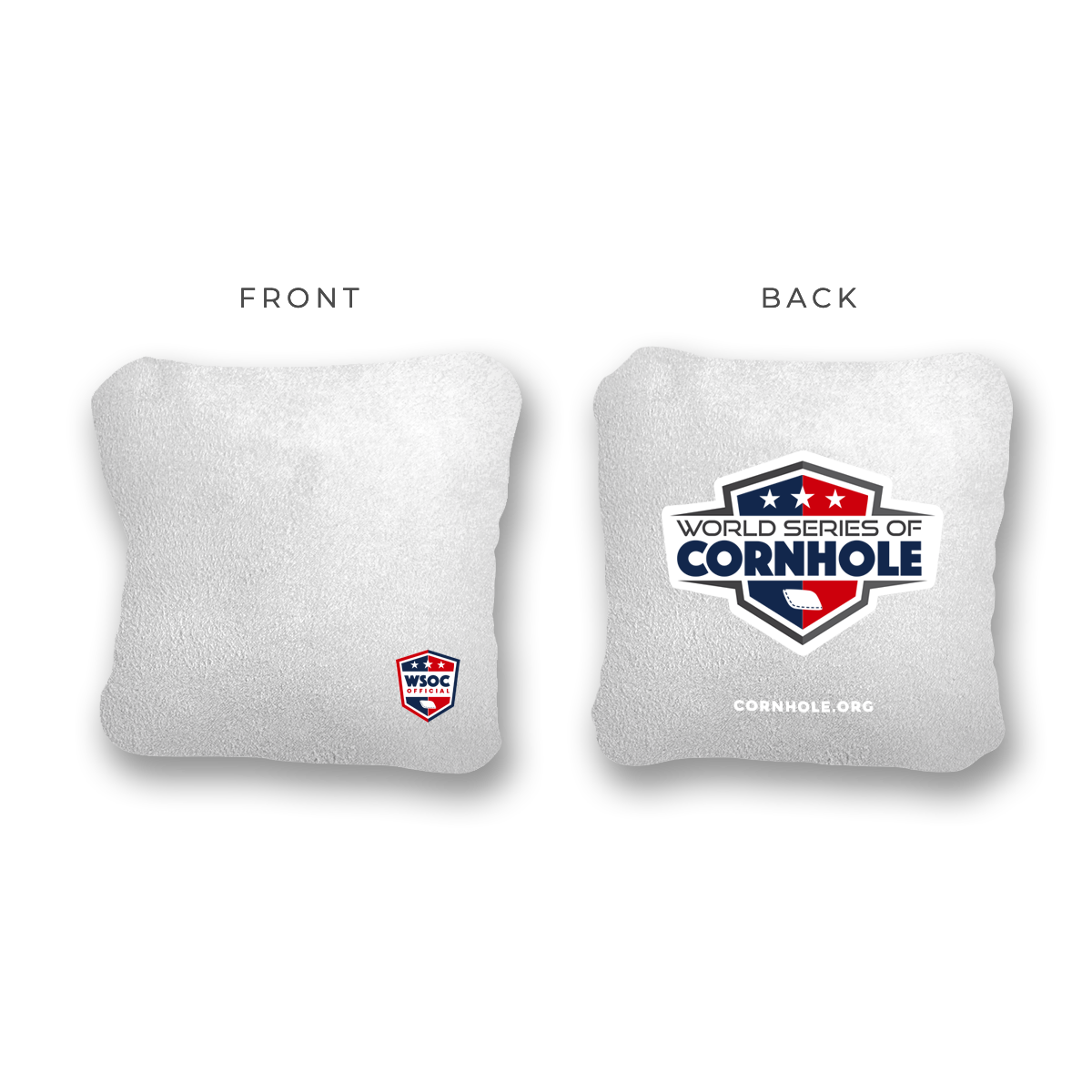 World Series of Cornhole Official 6-IN Professional Custom Cornhole Bags